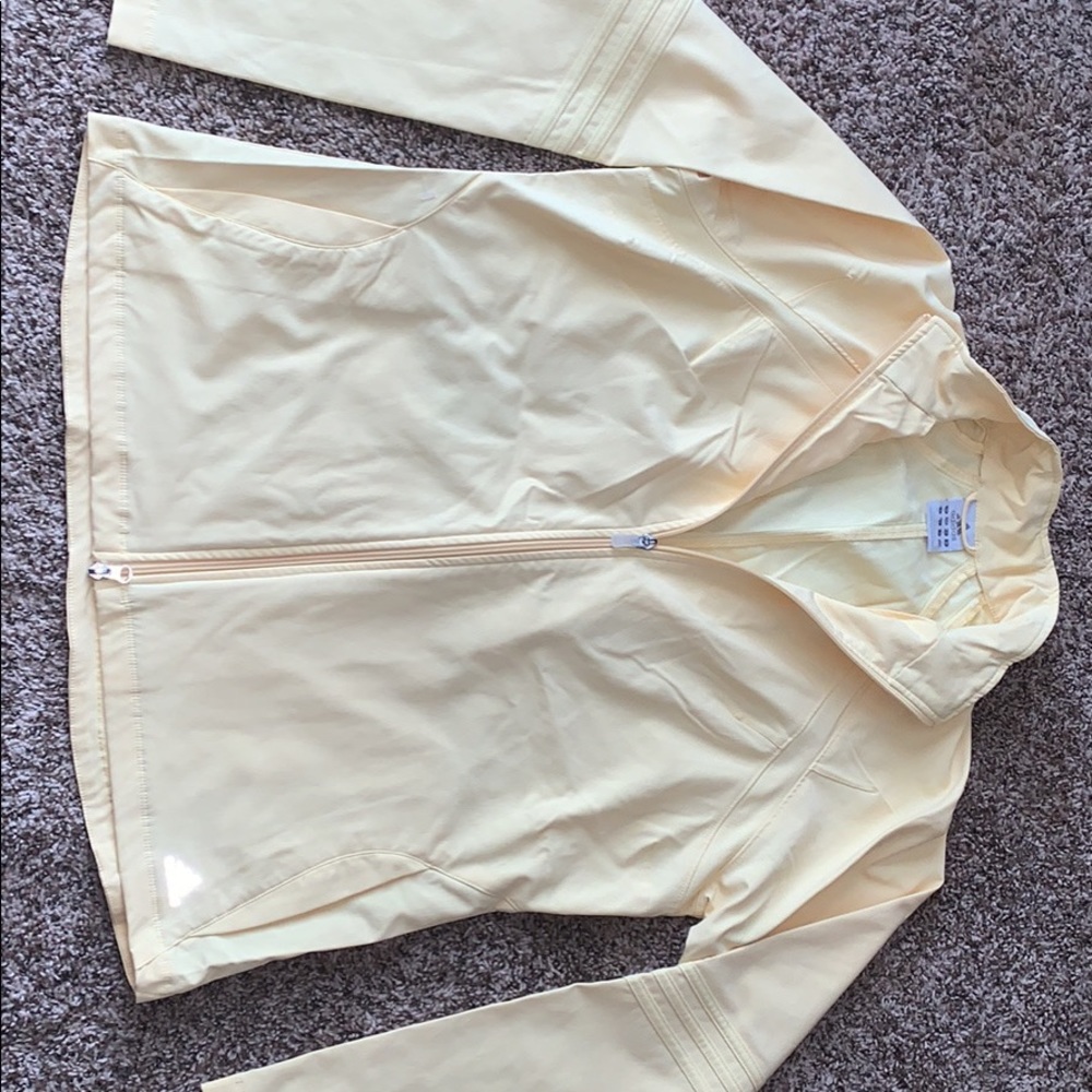 Yellow Adidas Jacket